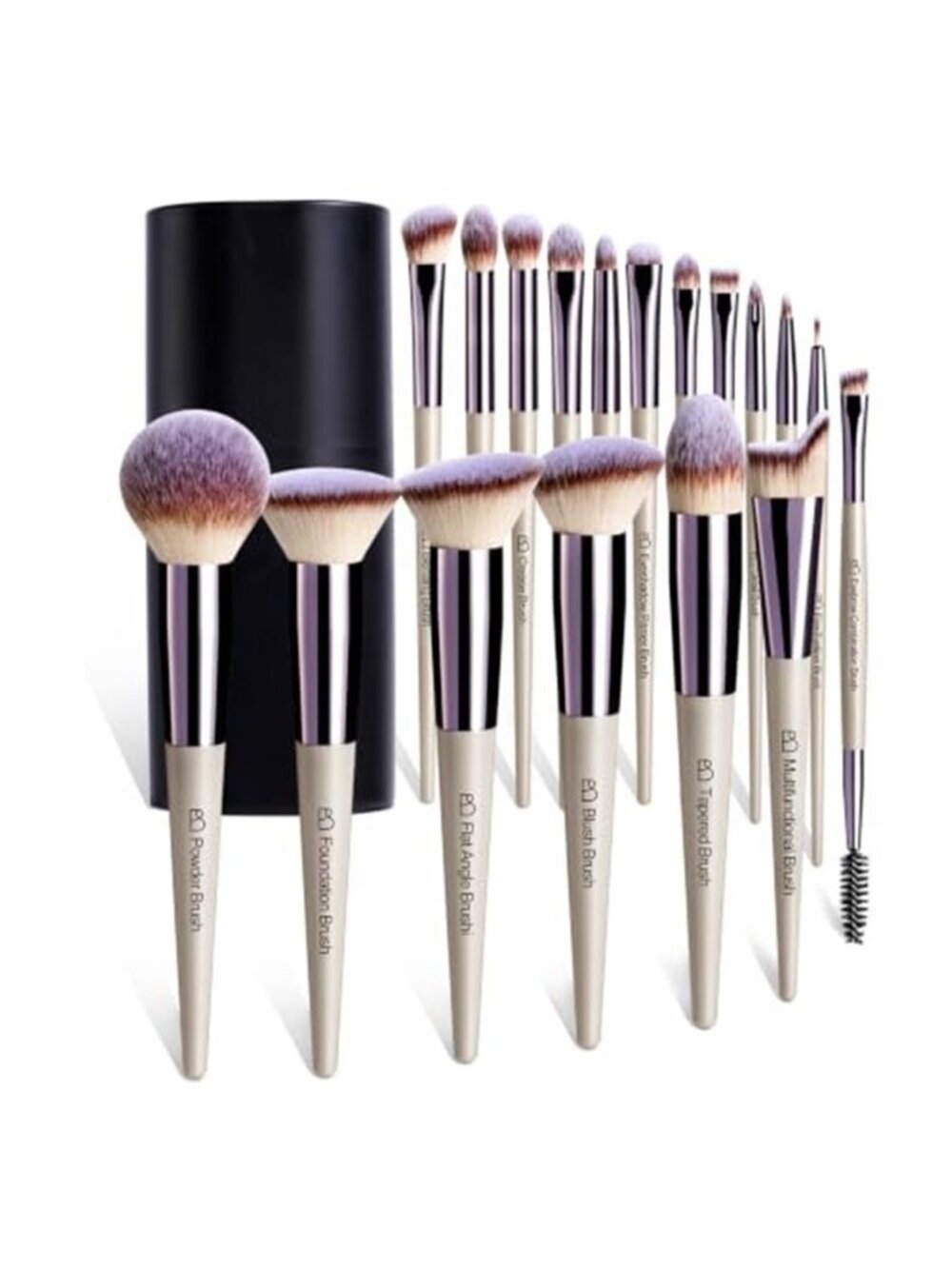 BS-MALL Makeup Brush Set 18 Pcs Professional Foundation Powder Concealers